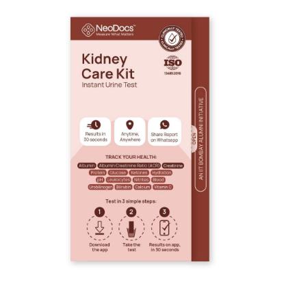 Picture of NeoDocs Kidney Care Kit Instant Urine Test