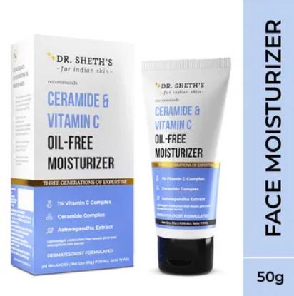 Picture of Dr. Sheth’s Ceramide & Vitamin C Oil-Free Moisturizer 50gm