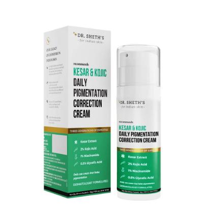 Picture of Dr. Sheth’s Kesar & Kojic Daily Pigmentation Correction Cream 30gm
