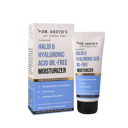 Picture of Dr. Sheth’s Haldi & Hyaluronic Acid Oil-Free Moisturizer 50gm