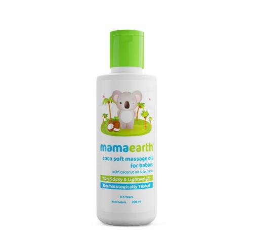 Picture of Mamaearth Coco Soft Massage Oil For Babies 200ml
