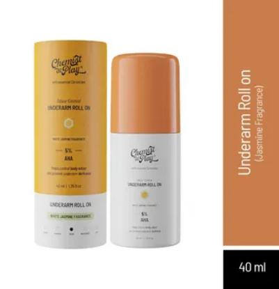 Picture of Chemist At Play Underarm Roll On - White Jasmine Fragrance 40ml