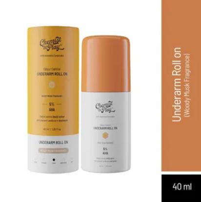 Picture of Chemist At Play Underarm Roll On - Woody Musk Fragrance 40ml