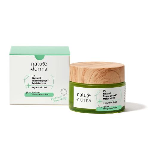 Picture of Nature Derma 1% Natural Biome-Boost Moisturizer with Hyaluronic Acid 50ml