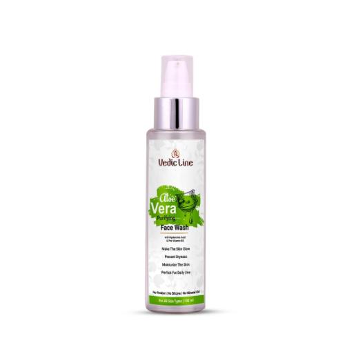 Picture of Vedic Line Aloe Vera Purifying Face Wash 100ml