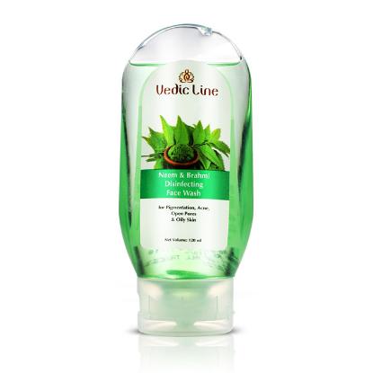 Picture of Vedic Line Neem Brahmi Face Wash 120ml