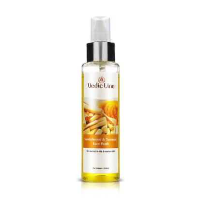 Picture of Vedic Line Sandalwood & Turmeric Face Wash 100ml