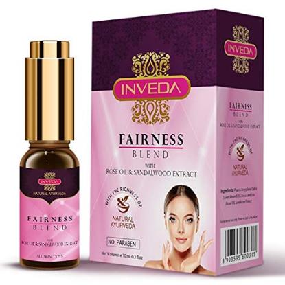 Picture of Inveda Fairness Blend Sandalwood Extract Rose Oil 10ml