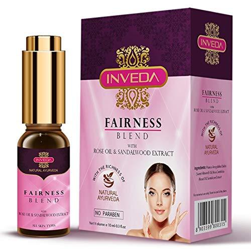Picture of Inveda Fairness Blend Sandalwood Extract Rose Oil 10ml
