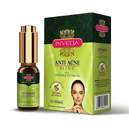 Picture of Inveda Anti Acne Blend with Lavender & Tea Tree Oil 10ml