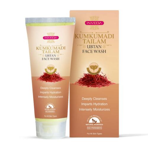 Picture of Inveda Kumkumadi Tailam Ubtan Facewash 100ml