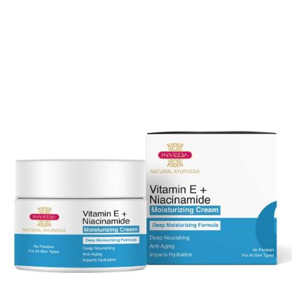 Picture of Inveda Vitamin E + Niacinamide Moisturizing Face Cream 100ml