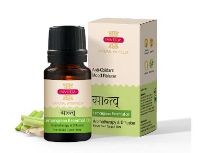 Picture of Inveda Lemon Grass Essential Oil 10ml