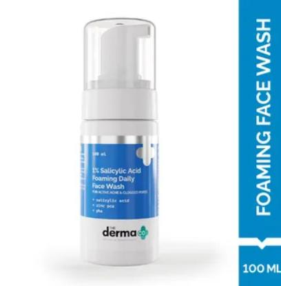 Picture of The Derma Co. 1% Salicylic Acid Foaming Facewash 100ml