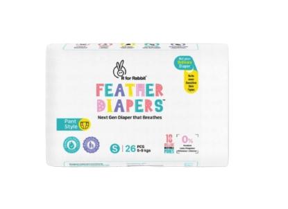 Picture of R for Rabbit Feather Diapers S (Pant Style) - 26Pcs