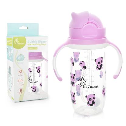 Picture of R for Rabbit Bubble Sipper 300ml - Pink