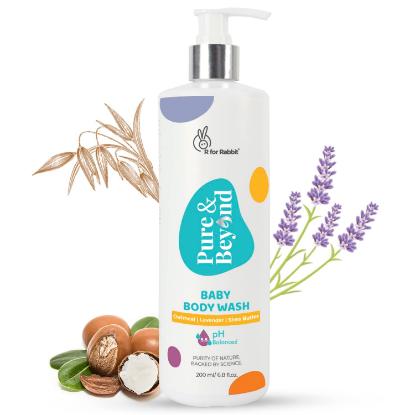 Picture of R for Rabbit Pure & Beyond Baby Body Wash 200ml