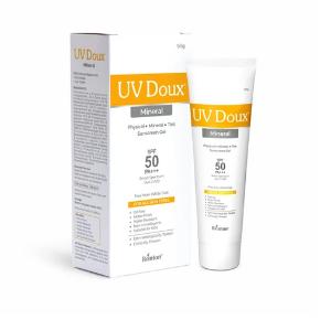 Picture of UV Doux Mineral Sunscreen Gel with SPF 50 PA+++ 50gm