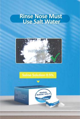 Picture of Waterpulse Natural Nasal Flushing Salt for Cleaning Nose