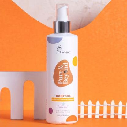 Picture of R for Rabbit Pure & Beyond Baby Oil (Sesame + Almond + Oatmeal) 100ml
