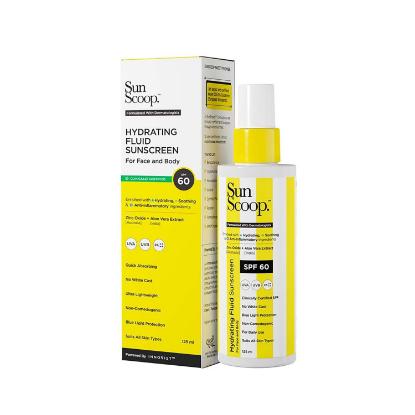 Picture of SunScoop Hydrating Fluid Sunscreen for Face and Body with SPF 60 PA++++ 125ml