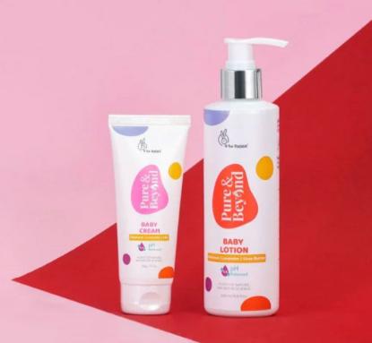 Picture of R for Rabbit Pure & Beyond Body Lotion 200ml + Pure & Beyond Baby Cream 50gm
