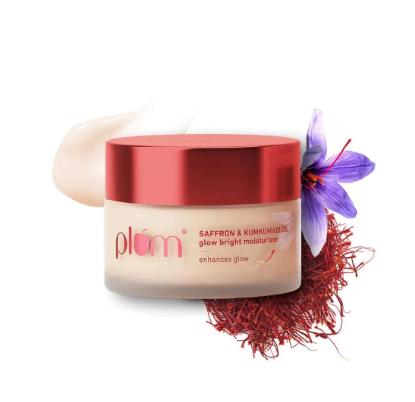Picture of Plum Saffron & Kumkumadi Oil Glow Bright Moisturizer with SPF 35 50gm