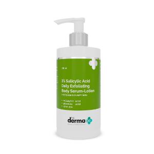Picture of The Derma Co. 1% Salicylic Acid Daily Exfoliating Body Serum-Lotion 250ml