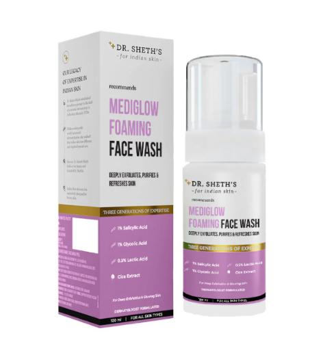 Picture of Dr. Sheth's Mediglow Foaming Face Wash 100ml
