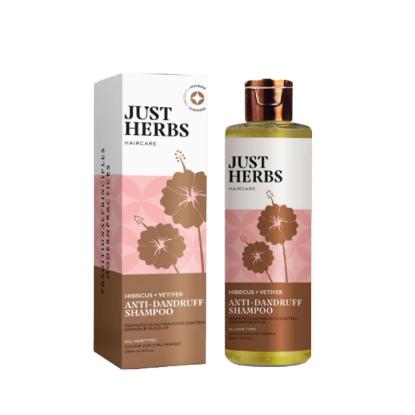 Picture of Just Herbs Anti-Dandruff Shampoo with Hibiscus and Vetiver 200ml