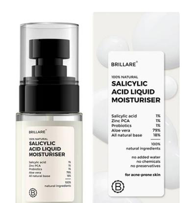 Picture of Brillare Science Salicylic Acid Liquid Moisturizer for Oily, Acne Prone Skin 30ml