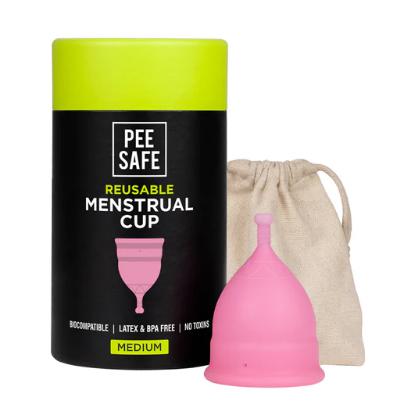 Picture of Pee Safe Reusable Menstrual Cup with Medical Grade Silcone for Women - Medium