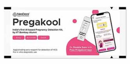 Picture of NeoDocs Pregakool HCG Urine Pregnancy Test Kit