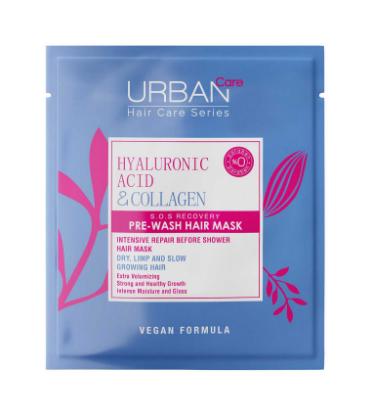 Picture of Urban Care Hyaluronic Acid & Collagen S.O.S Recovery Pre-Hair Mask 50gm