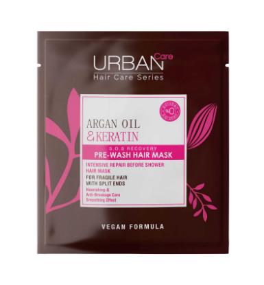 Picture of Urban Care Argan Oil & Keratin Pre-Wash Hair Mask 50ml