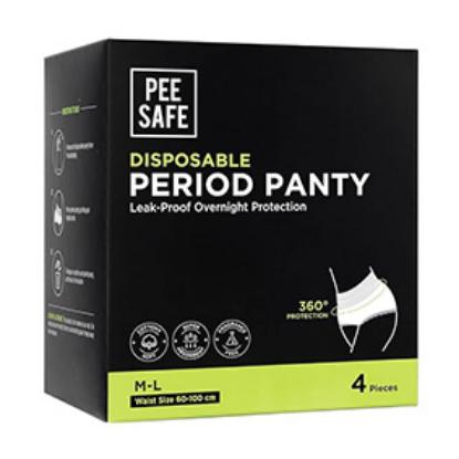 Picture of Pee Safe Disposable Period Panty - Medium to Large (Pack of 4)