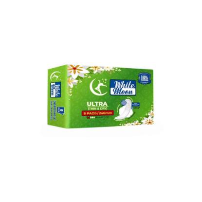 Picture of WhiteMoon Ultra-Thin Series Thin and Dry 240MM Sanitary Pads - Pack of 8