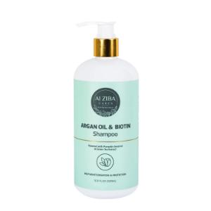 Picture of Alziba Cares Argan Oil & Biotin Shampoo 500ml