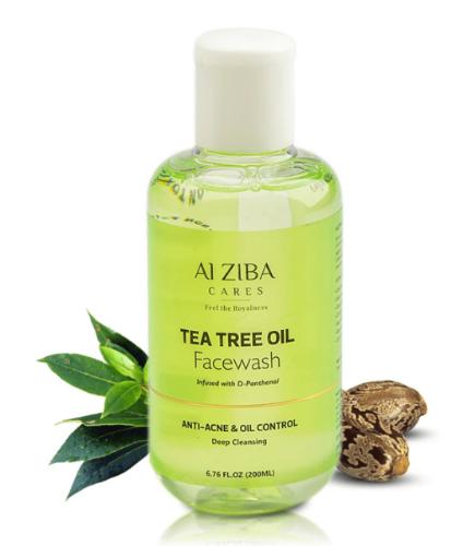Picture of Alziba Cares Tea Tree Oil Free Facewash with D-Panthenol 200ml