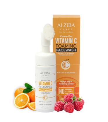 Picture of Alziba Cares Vitamin C Foaming Facewash for Deep Cleansing & Brightening 150ml
