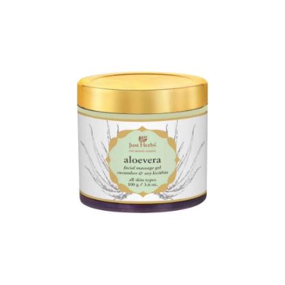 Picture of Just Herbs Aloe Vera Facial Massage Gel 100gm