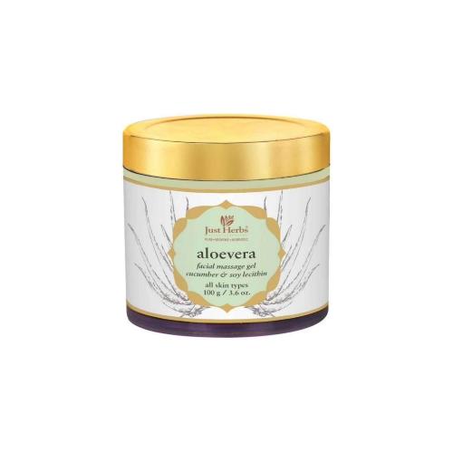 Picture of Just Herbs Aloe Vera Facial Massage Gel 100gm