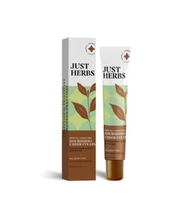 Picture of Just Herbs Nourishing Under Eye Gel with Green Tea and Carrot Seed 20gm