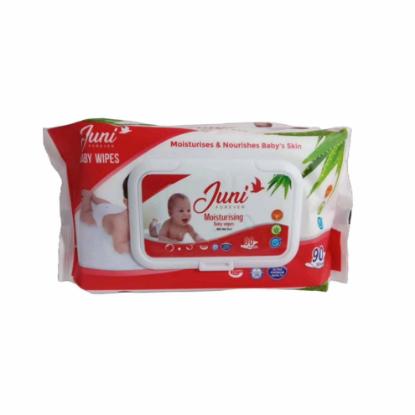 Picture of Juni Baby Wipes with Aloevera 90 Sheets