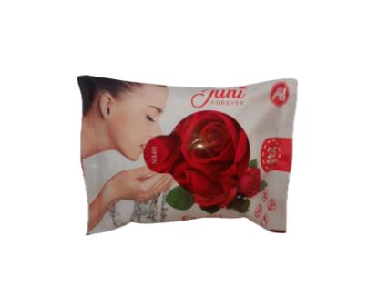 Picture of Juni Facial Wipes with Rose 25 Sheets