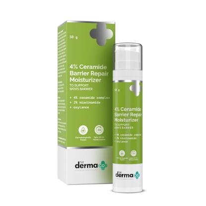 Picture of The Derma Co. 4% Ceramide Barrier Repair Moisturizer With Ceramide, Niacinamide, and Oxylance - 50 gm