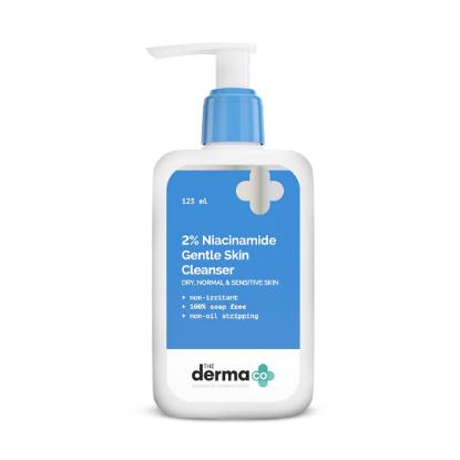 Picture of The Derma Co. 2% Niacinamide Gentle Skin Cleanser for Sensitive, Dry & Normal Skin - 125ml