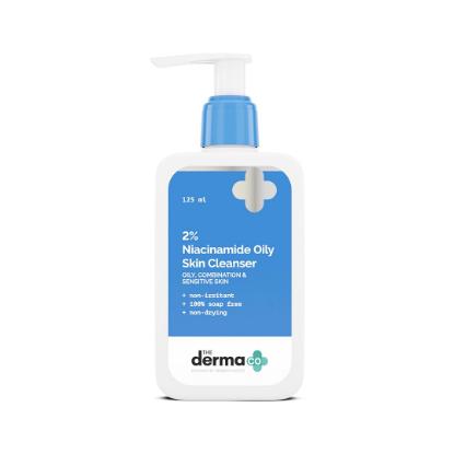 Picture of The Derma Co. 2% Niacinamide Oily Skin Cleanser For Sensitive, Oily & Combination Skin-125ml 