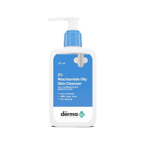 Picture of The Derma Co. 2% Niacinamide Oily Skin Cleanser For Sensitive, Oily & Combination Skin-125ml 