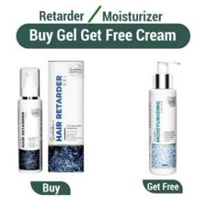 Picture of Buy Surbhitam Hair Retarder Gel 100ml (Get Free Surbhitam Moisturizing Face Cream 100ml)